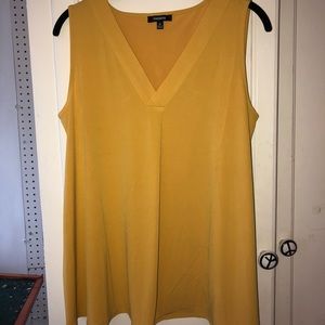 Yellow dress top